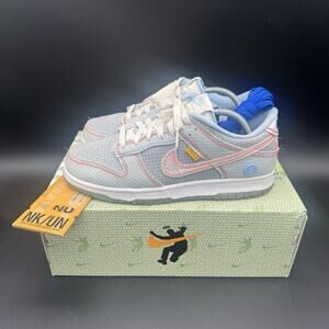 Nike Dunk Low x Union LA Passport Pack - Argon Blue Size 9 W/ Box DJ9649 400
